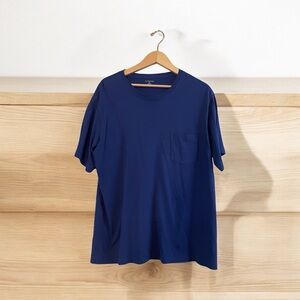 Lands' End Men's Blue T-Shirt